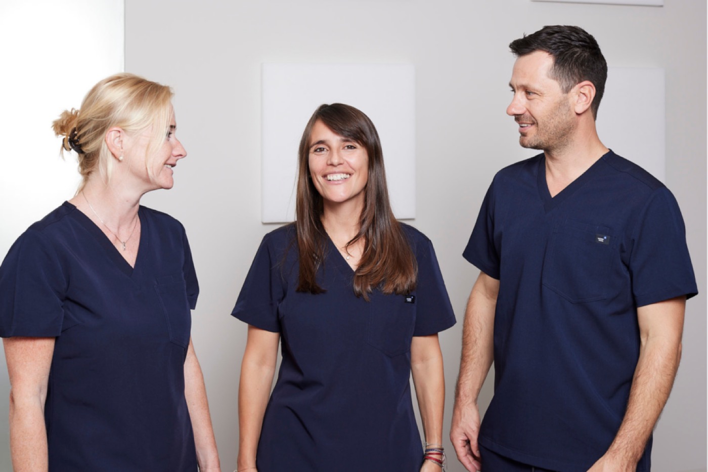 Das Team der HNO-Ordination Dejaco Henn: Heike Danninger, FA Marcela Henn und OA Dr. Martin Dejaco
